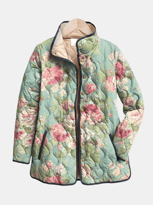 Vintage Padded Quilt Jacket - VibreMode