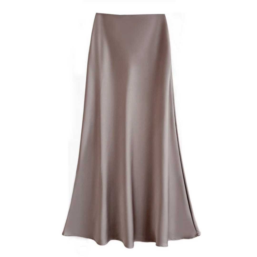 Women's Elegant Midi Skirt - VibreMode