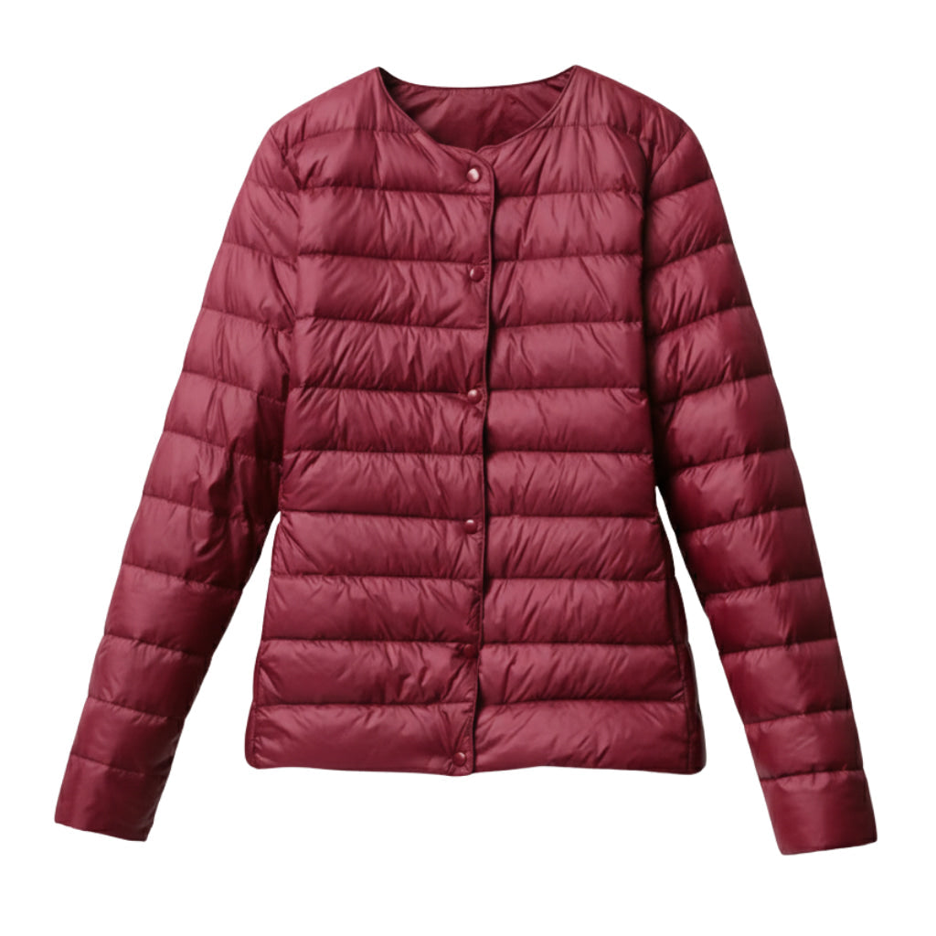 Warm Women's Lightweight Quilted Puffer Coat