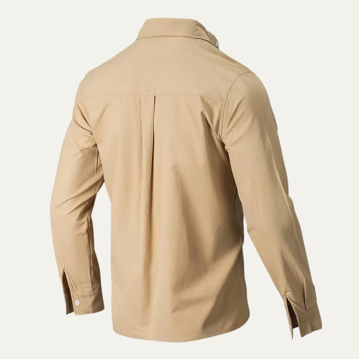 Vercelli Men's Button Down Shirt Solid Color Cotton