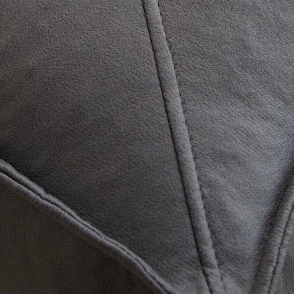 Japanese Style Nappa Leather Cushion Minimalist Comfort