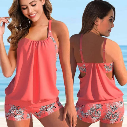 Women's Floral Print Bikini Set