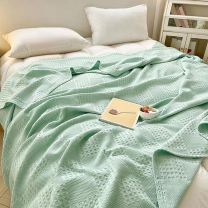 Soft Waffle Weave Blanket