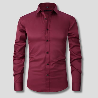 Men's Stretch Dress Shirt Comfortable Fit