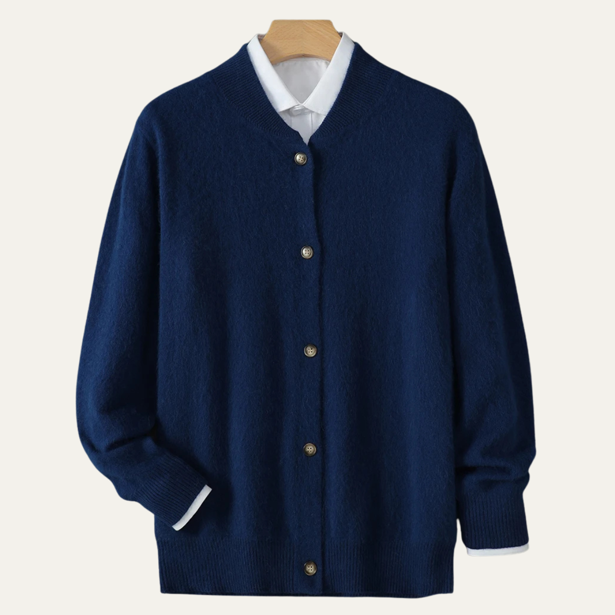 Men's Soft Knit Cardigan 100%