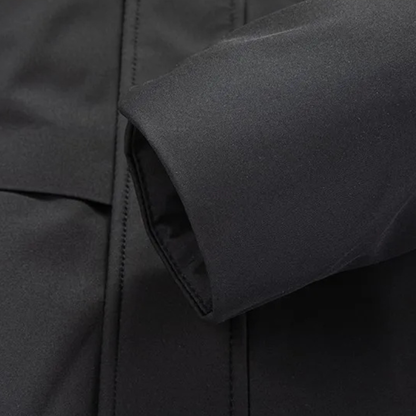 Men's Waterproof Parka Thick Warm Hooded Coat