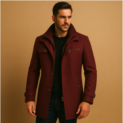 Warwick Men's Winter Coat Warm Adjustable Cuff