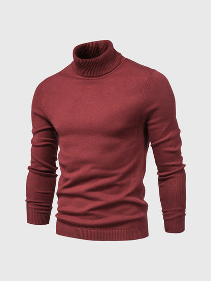 Men's Turtleneck Sweater Washable