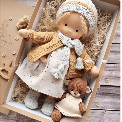 Waldorf Cuddly Doll Handmade