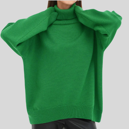 Women's Rollneck Sweater Thermal Cold-Weather