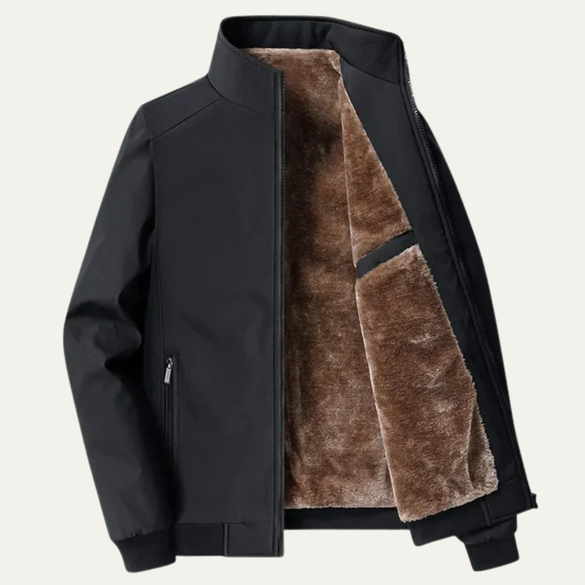 Men's Waterproof Thermal Winter Jacket Fleece Lined