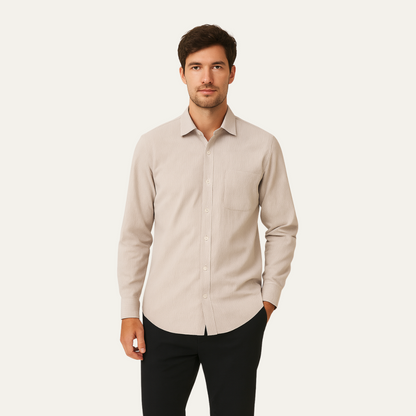 Men's Slim Fit Italian Dress Shirt Business Style