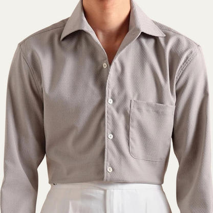 Men's Slim Fit Italian Dress Shirt Business Style