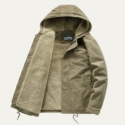 Men's Waterproof Winter Jacket Fleece Lined Padded