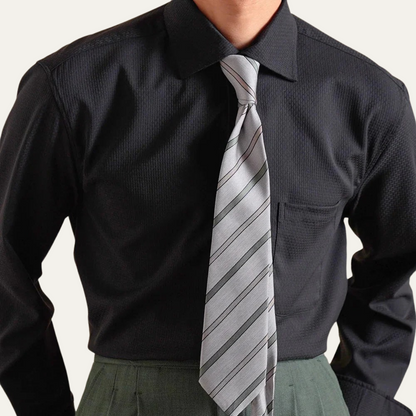 Men's Slim Fit Italian Dress Shirt Business Style
