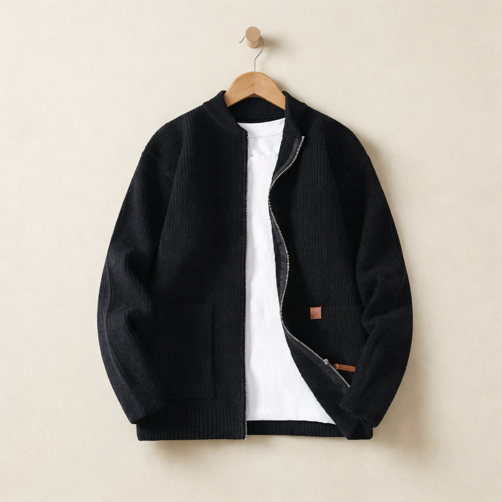 Women's Knit Sweater Coat - VibreMode