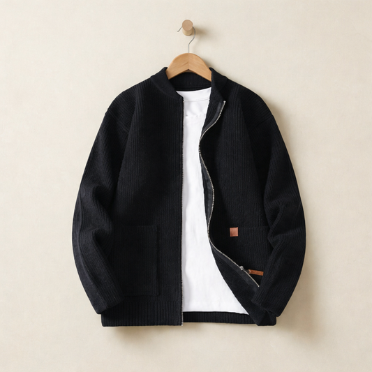 Women's Knit Sweater Coat - VibreMode