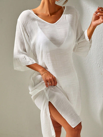 Comfy Summer Floral Maxi Dress