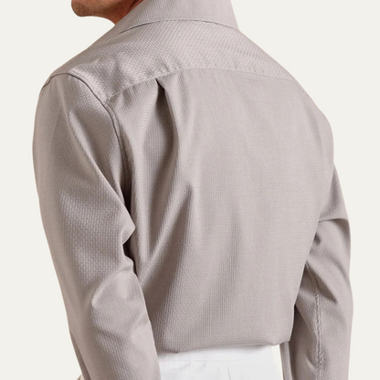 Men's Slim Fit Italian Dress Shirt Business Style