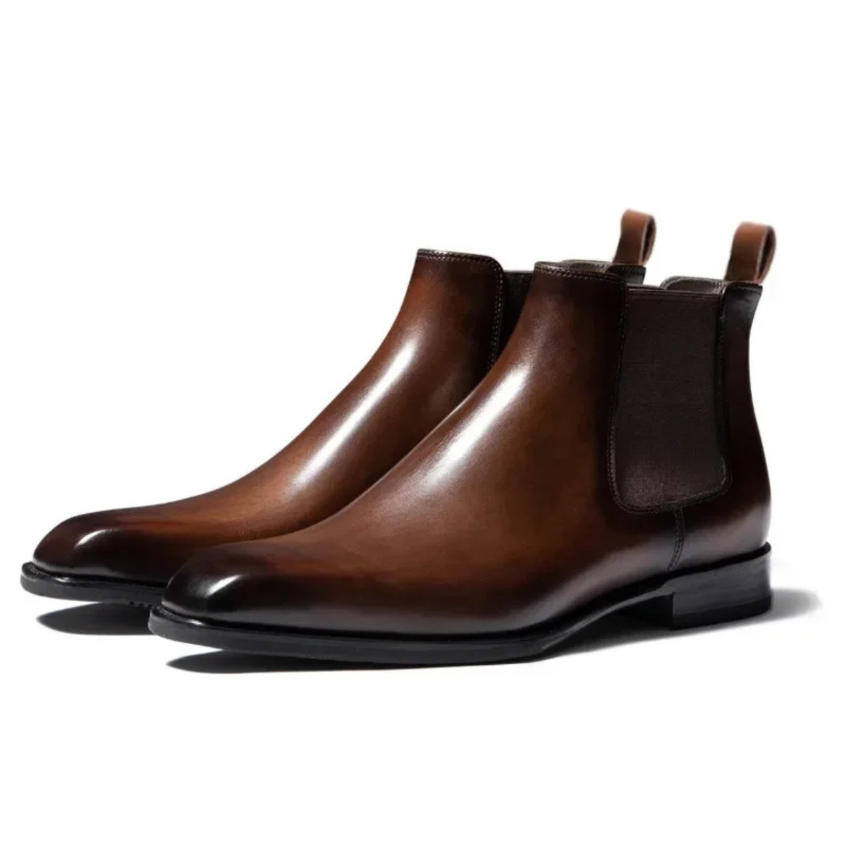 Ironridge Men's Polished Ankle Boots - VibreMode
