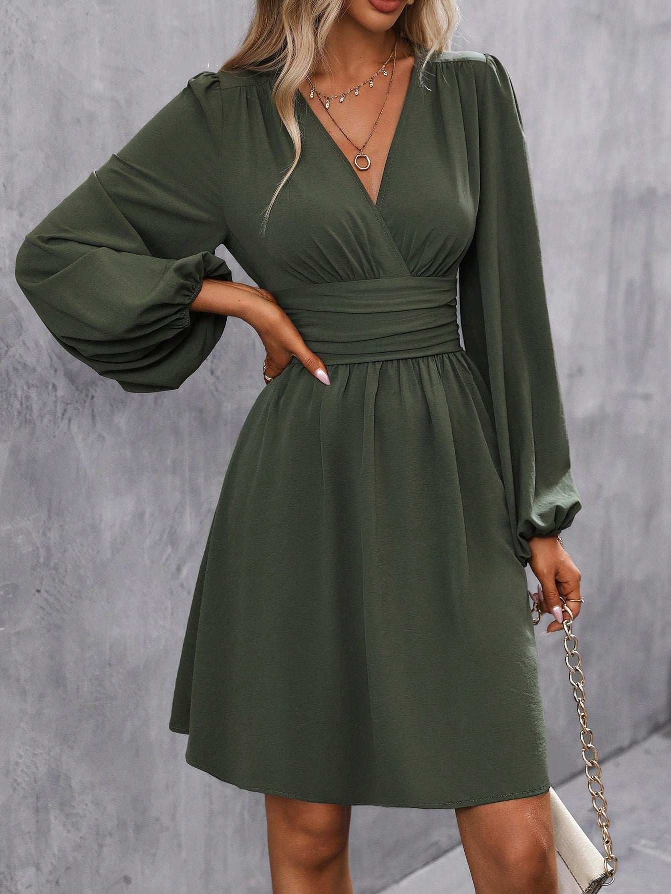 Beautiful Flowy Knee Length Dress
