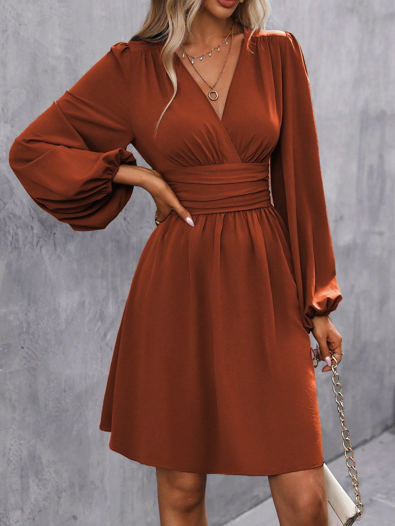 Beautiful Flowy Knee Length Dress