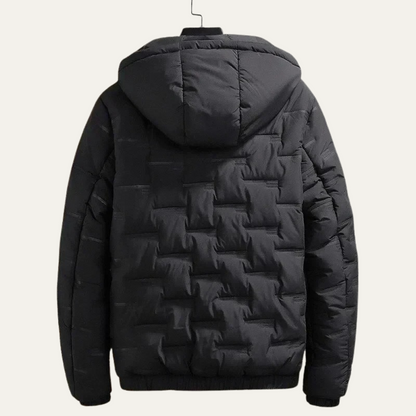 Men's Quilted Puffer Jacket Warm Lightweight