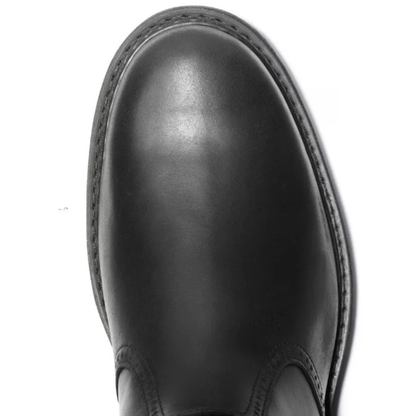 Men's Leather Chelsea Boots Classic Slip On
