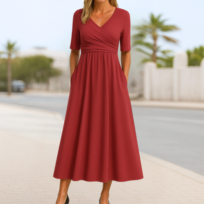 Women's Cross Front Dress