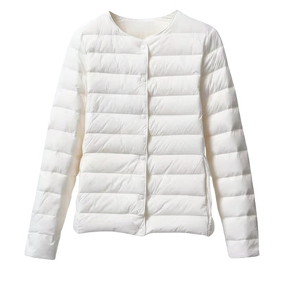 Warm Women's Lightweight Quilted Puffer Coat