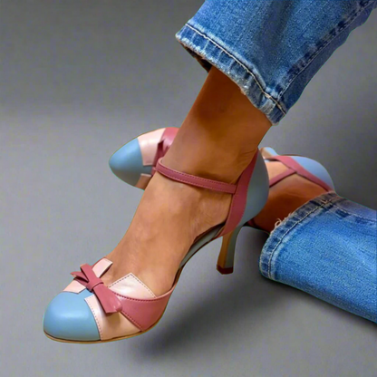 High Heel Ankle Strap Sandals for Women - VibreMode