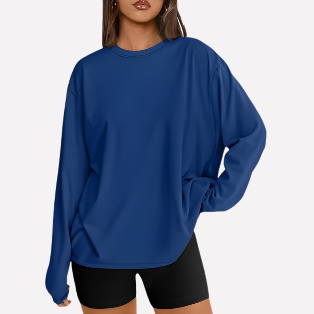 Women's Long Sleeve Oversized Shirt