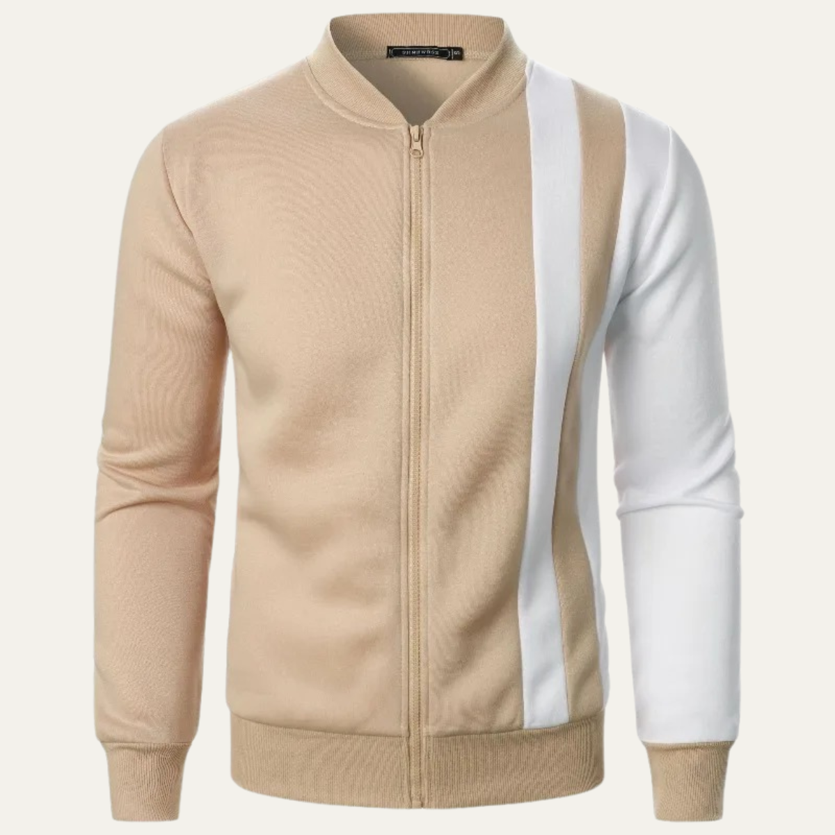 Men's Lightweight Colour Block Zip Up Jacket