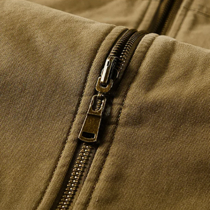 Men's Reversible Bomber Jacket Fleece Lined
