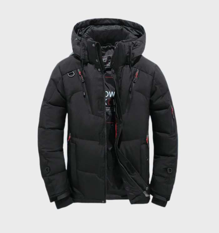 Men's Water-Resistant Parka Thick Lining - VibreMode