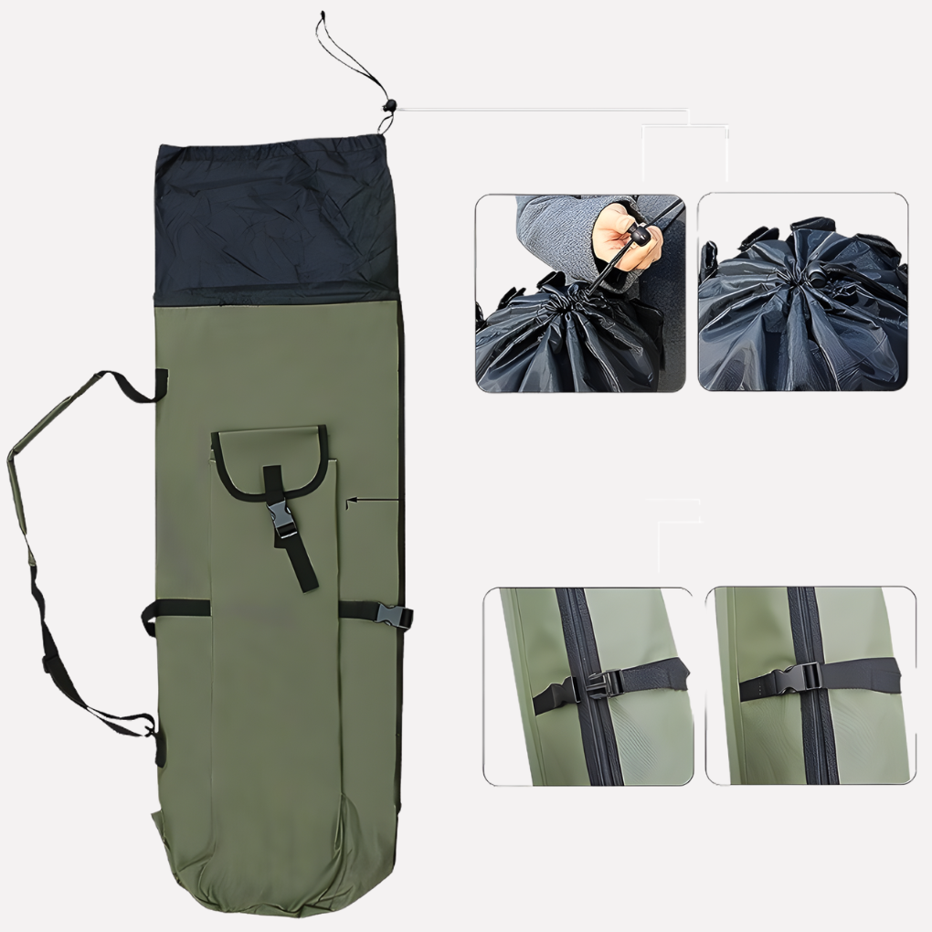 Fishing Rod Storage Case Protective Hard