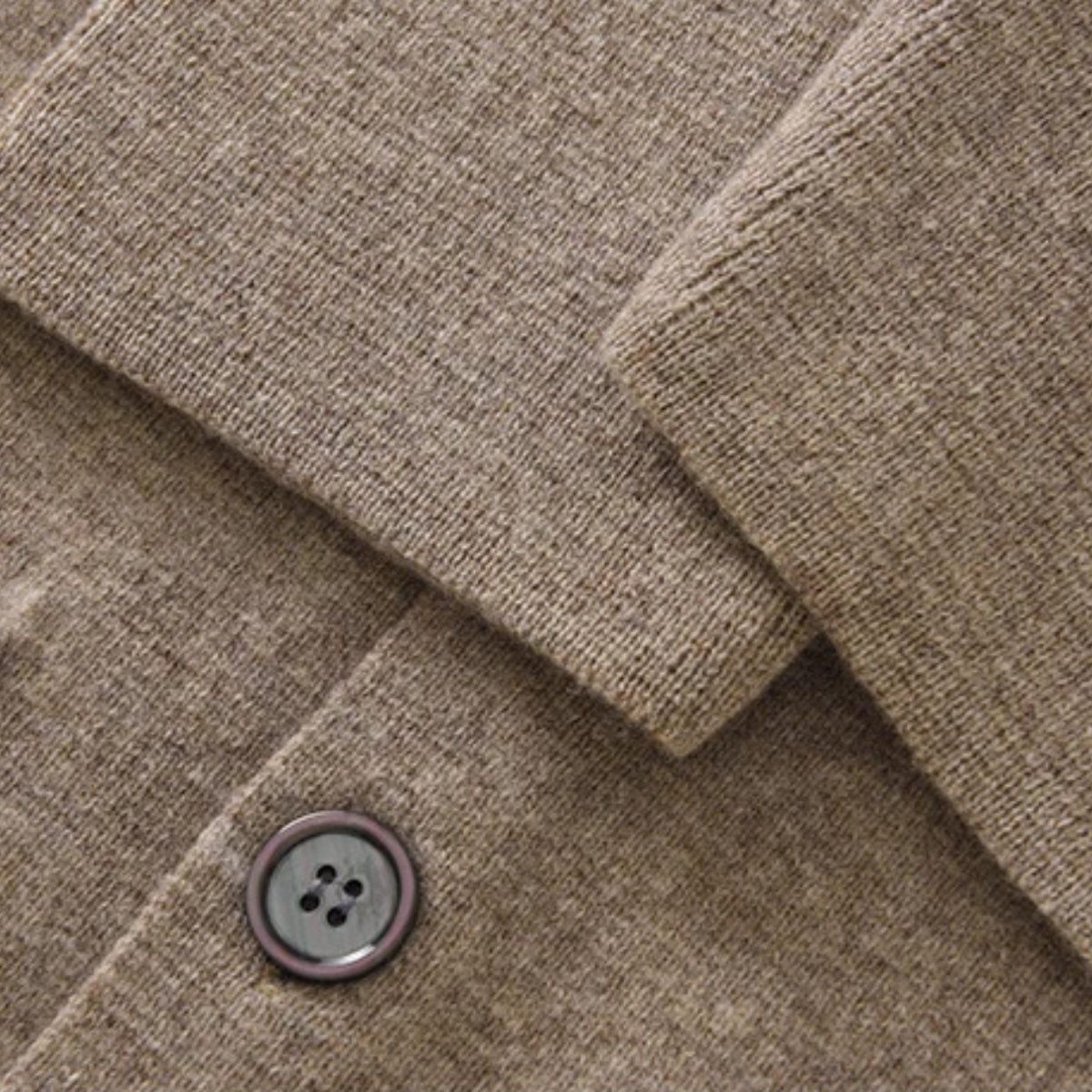 Men's Soft Wool Cardigan 100% Wool