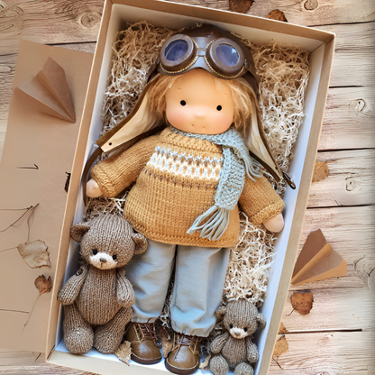 Waldorf Cuddly Doll Handmade