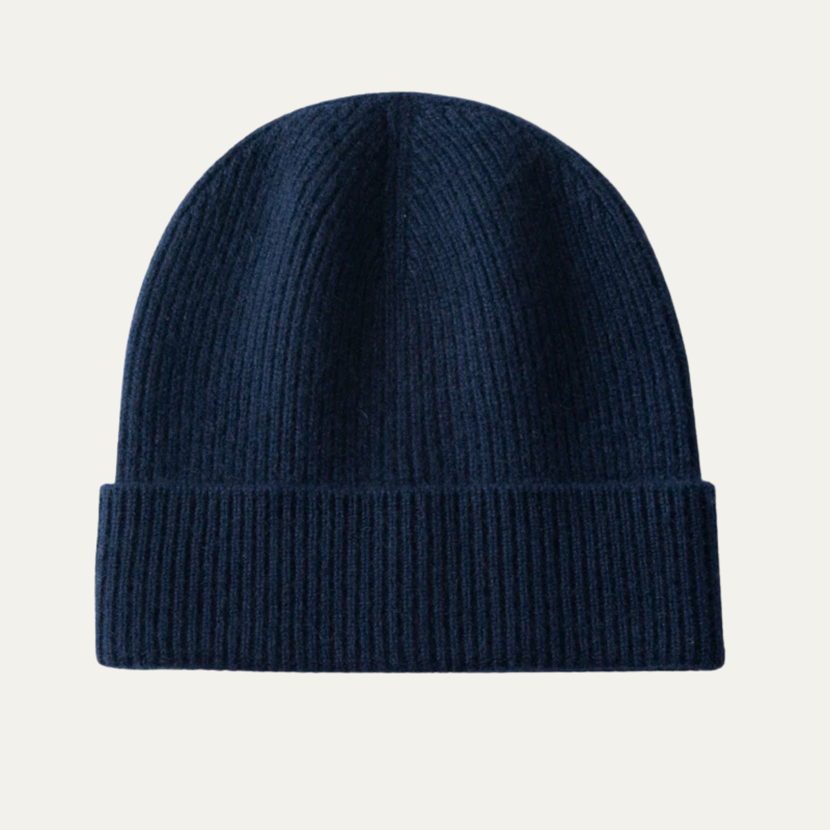 Men's Cashmere Beanie Soft Ribbed Knit