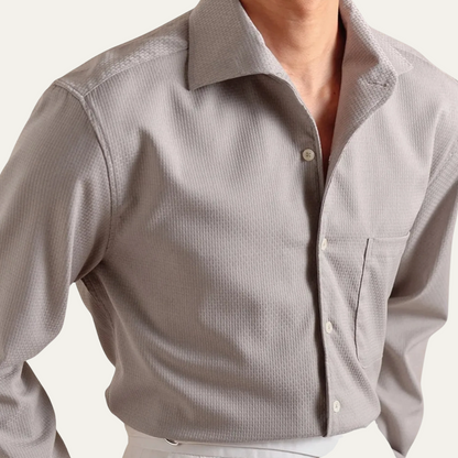 Men's Slim Fit Italian Dress Shirt Business Style