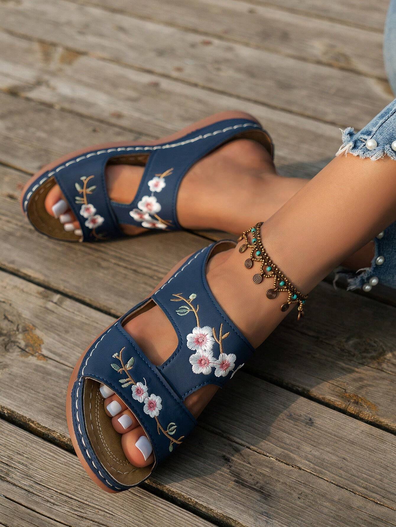 Gorgeous Blossom High Heel Sandals
