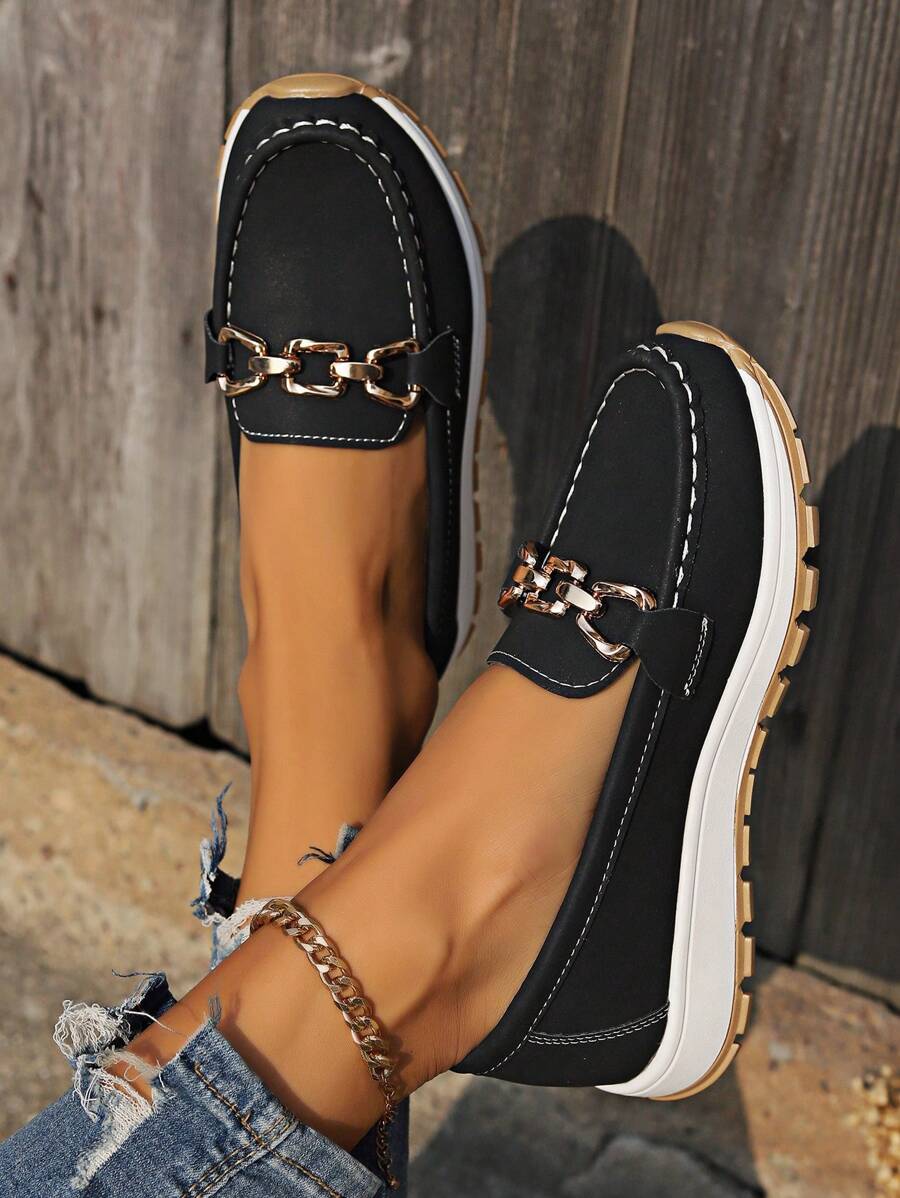 Women's Slip-On Loafers Flat Shoes