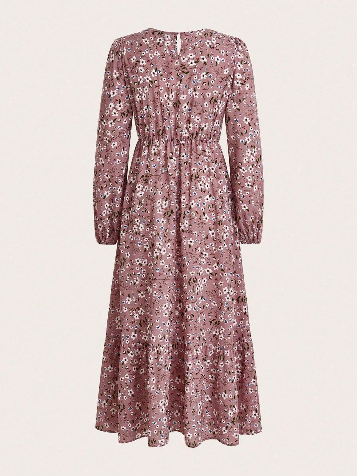 Beautiful Patterned Floor Length Maxi Dress