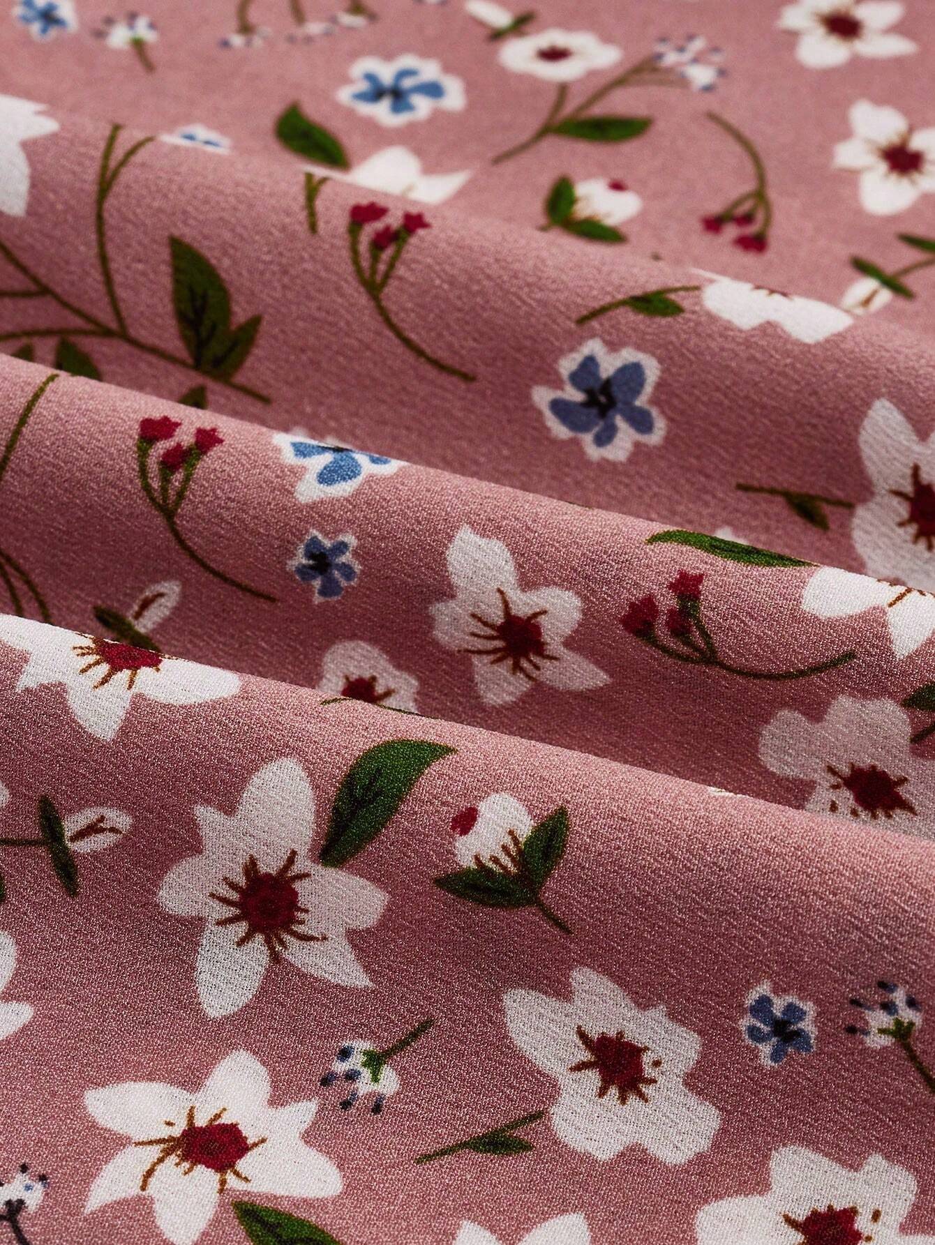 Bohemian Floral Long Sleeve Maxi Dress for Women