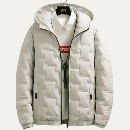 Men's Quilted Puffer Jacket Warm Lightweight