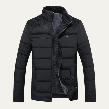 Men's Insulated Puffer Jacket Winter Plush