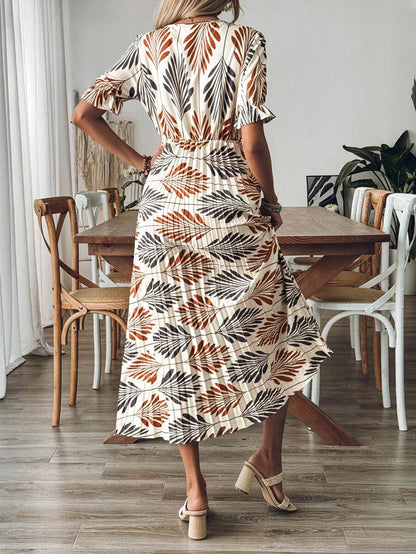 Women's Boho Maxi Swing Dress