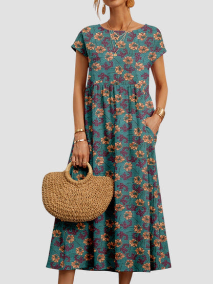 Classic Long Floor Dress