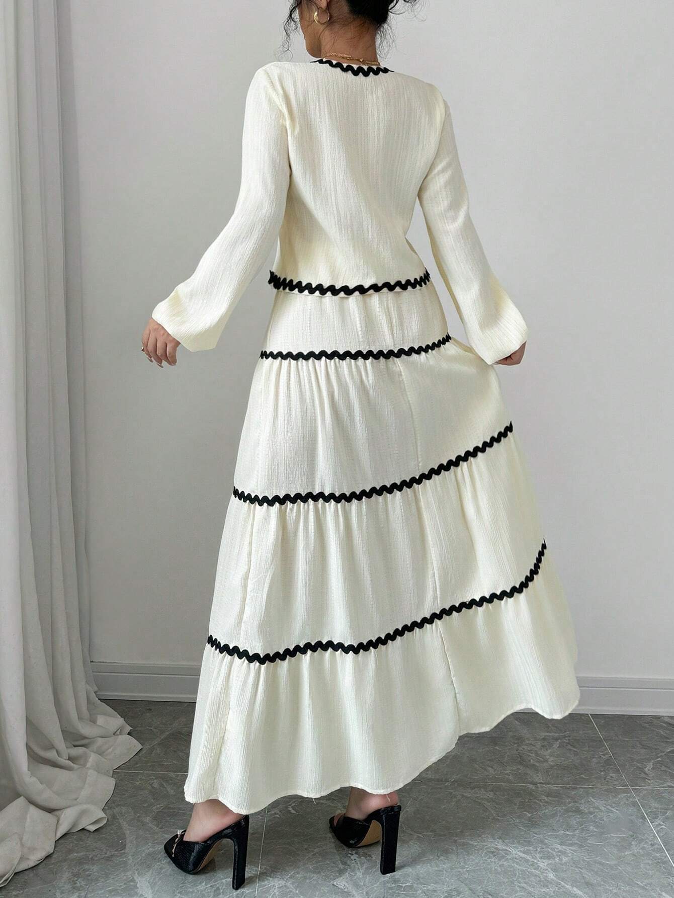 Chic Parisian Dress and Skirt
