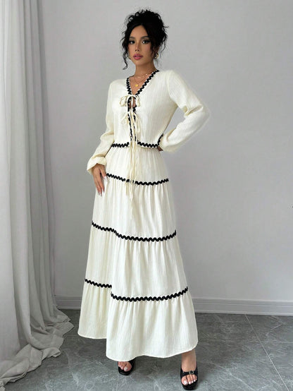 Chic Parisian Dress and Skirt